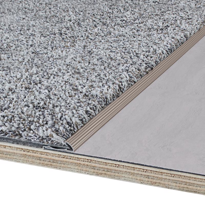 M-D Building Products 0.5 in. H X 1.375 in. W X 36 in. L Pewter Pewter Aluminum Carpet Gripper