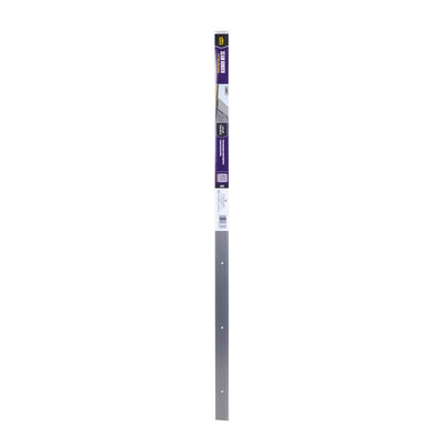 M-D Building Products 1.25 in. W X 36 in. L Anodized Pewter Silver Aluminum Seam Binder