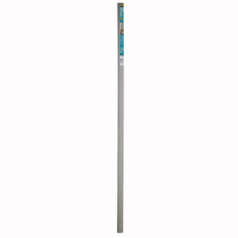 M-D Building Products 0.375 in. H X 2 in. W X 72 in. L Prefinished Pewter Aluminum Carpet Trim