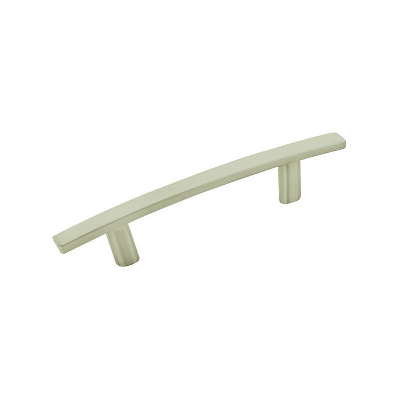 Amerock Cyprus Contemporary Arch Cabinet Pull 3 in. Satin Nickel Silver