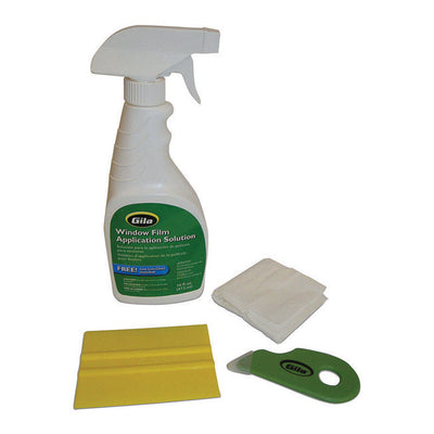 Gila Clear Indoor Window Film Application Kit 11.25 in. W X 11.25 in. L