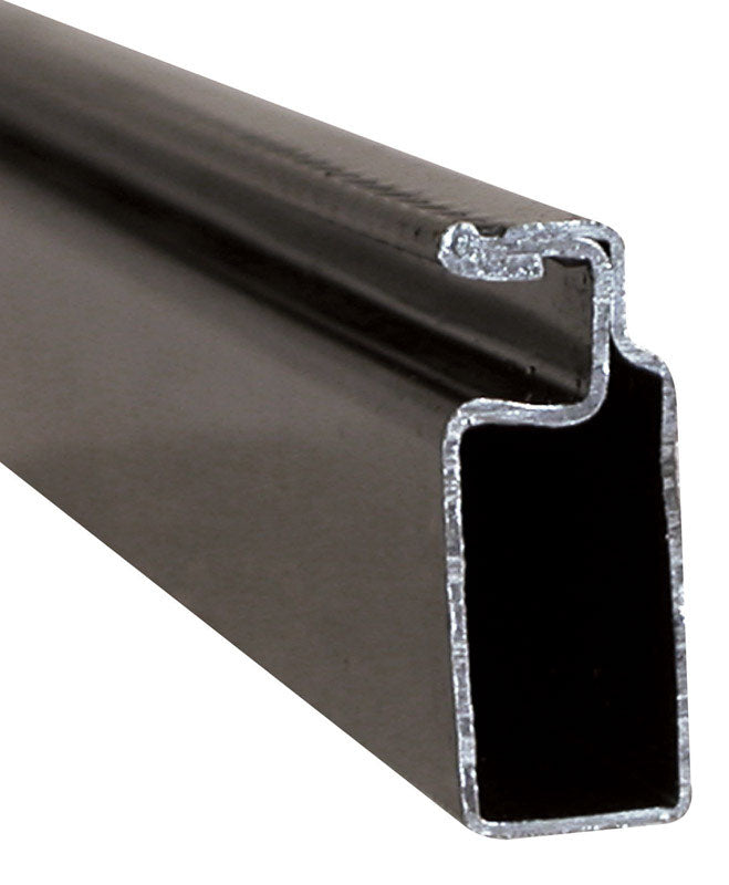 Prime-Line Bronze Aluminum 3/4 in. W X 94 in. L Screen Frame