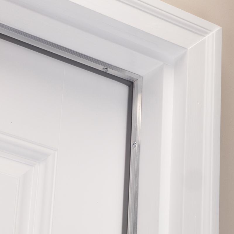 M-D Building Products Silver Aluminum/Vinyl Weatherstrip For Door Jambs 84 in. L X 0.25 in.
