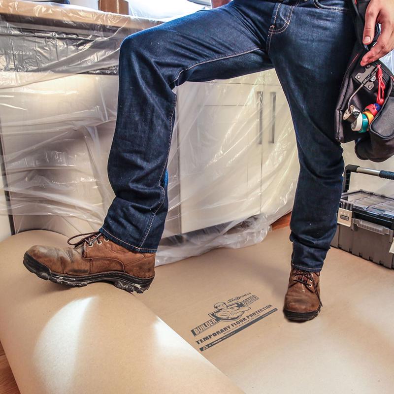 Surface Shields Builder Board Surface Protection 40 mil X 38 in. W X 100 ft. L Paper Brown