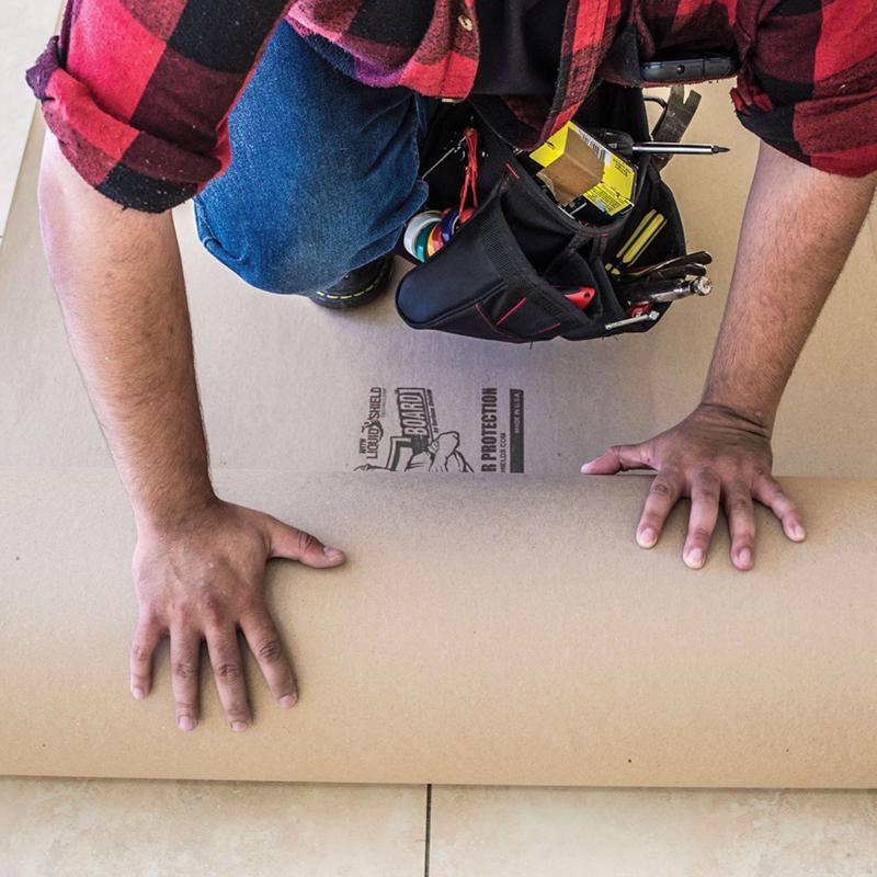 Surface Shields Builder Board Surface Protection 40 mil X 38 in. W X 100 ft. L Paper Brown