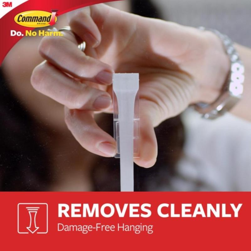 3M Command Medium Plastic Bath Hook 3.125 in. L 2 pk
