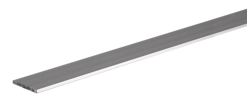SteelWorks 0.125 in. X 1.5 in. W X 3 ft. L Aluminum Flat Bar