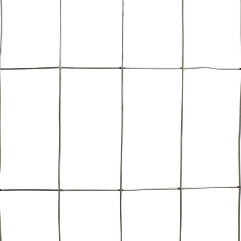 Ironridge 24 in. H X 15 ft. L Galvanized Steel Welded 1 in. X 1 in. in.