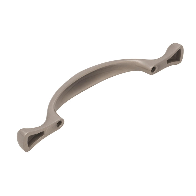 Amerock Allison Traditional Arch Cabinet Pull 3 in. Satin Nickel Silver 10 pk