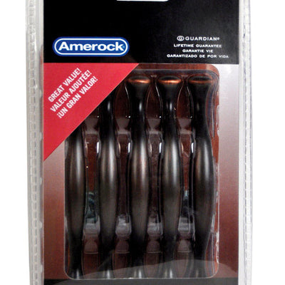 Amerock Allison Traditional Arch Cabinet Pull 3 in. Oil Rubbed Bronze Brown 10 pk