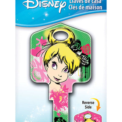 HILLMAN Disney Fairy House Key Blank 66/97 KW1/KW10 Single For Kwikset and Titan Locks