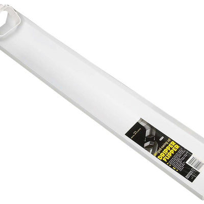 Amerimax 2.5 in. H X 4.5 in. W X 30 in. L White Vinyl Downspout Extension