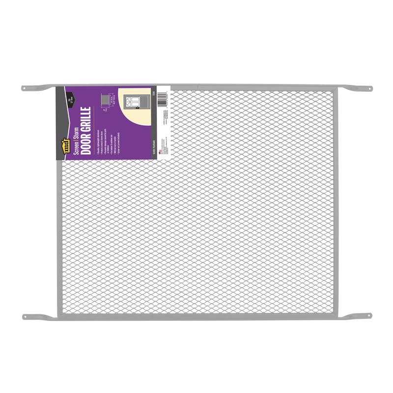 M-D Building Products 19 in. L Mill Silver Aluminum Door Grille