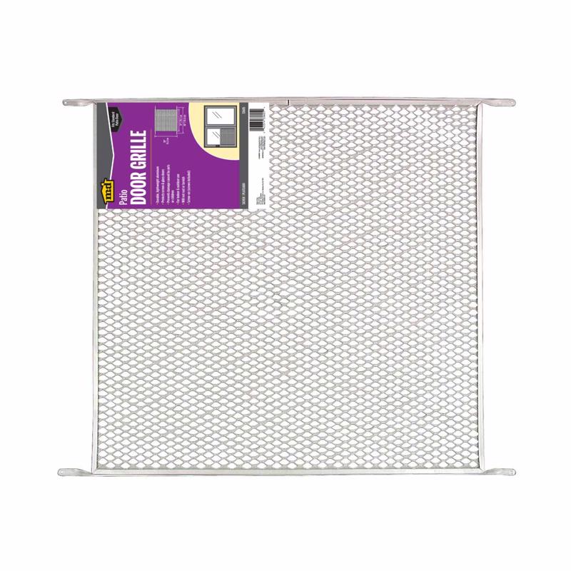 M-D Building Products 30 in. L Satin Silver Aluminum Door Grille