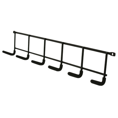 Crawford 16.5 in. L Zinc-Plated Black Steel Household Hanger Holder 15 lb. cap.