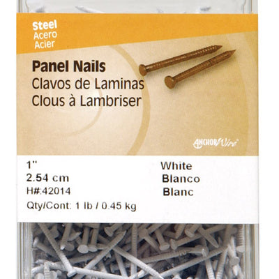 HILLMAN 1-5/8 in. Panel Carbon Steel Nail Flat Head
