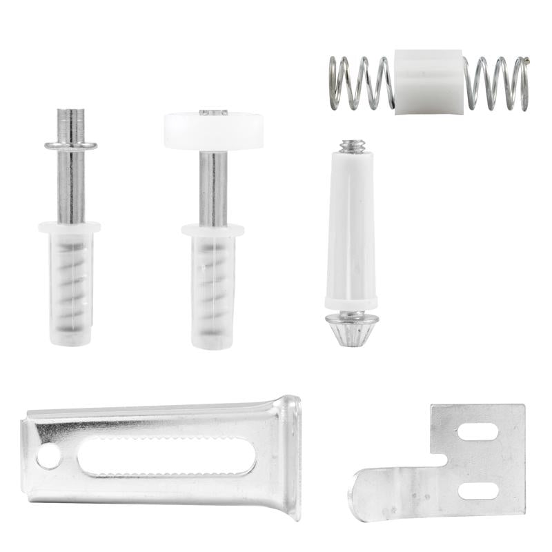 Prime-Line 3/8 in. D Plastic/Steel Door Repair Kit