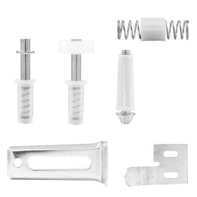 Prime-Line 3/8 in. D Plastic/Steel Door Repair Kit