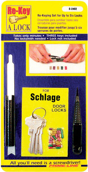 Prime-Line No. 5 Metal Re-Keying Kit