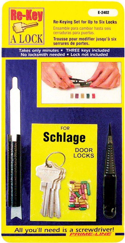 Prime-Line No. 5 Metal Re-Keying Kit