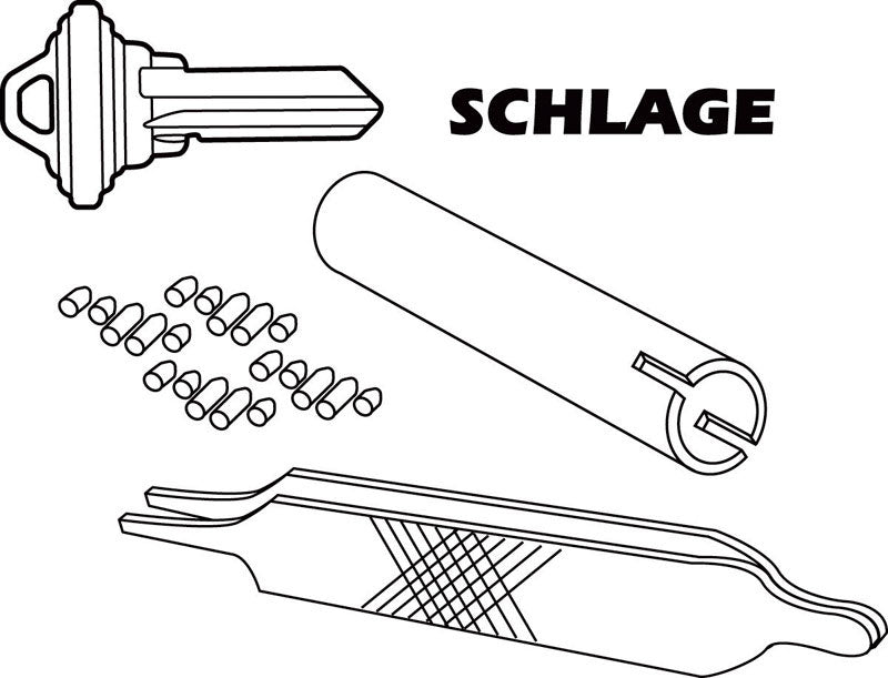 Prime-Line No. 5 Metal Re-Keying Kit