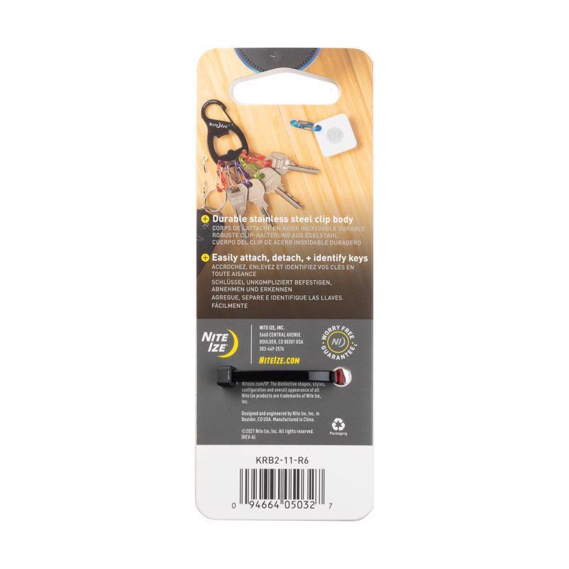 Nite Ize S-Binder 2.1 in. D Stainless Steel Silver Rack Carabiner Key Chain