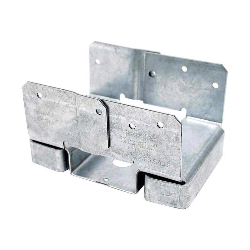 Simpson Strong-Tie ZMax 3.13 in. H X 3.56 in. W 14 speed Galvanized Steel Post Base