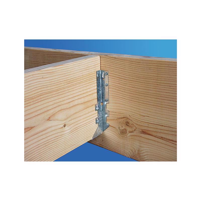 Simpson Strong-Tie ZMax 4.88 in. H X 3.13 in. W 18 Ga. Galvanized Steel Joist Hanger