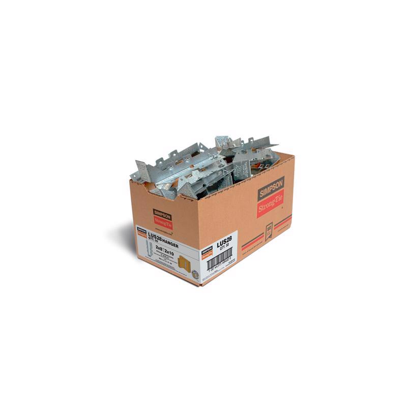 Simpson Strong-Tie ZMax 6.63 in. H X 1.56 in. W 18 Ga. Galvanized Steel Joist Hanger