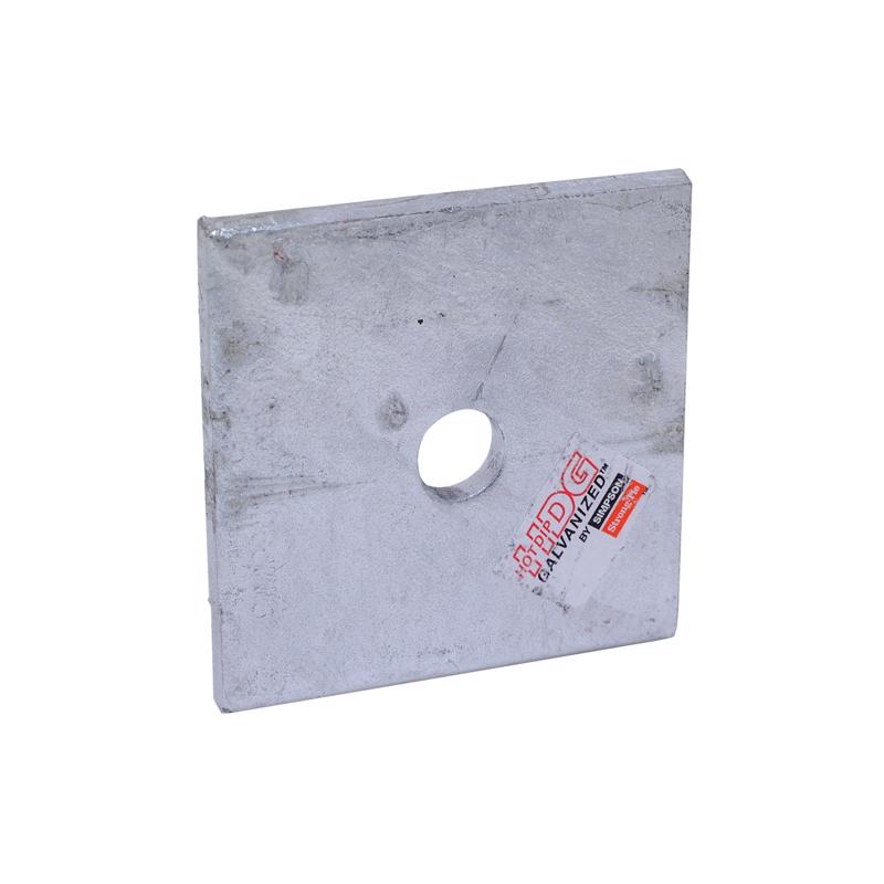 Simpson Strong-Tie 2 in. H X 0.8 in. W X 3 in. L Galvanized Steel Bearing Plate HDG
