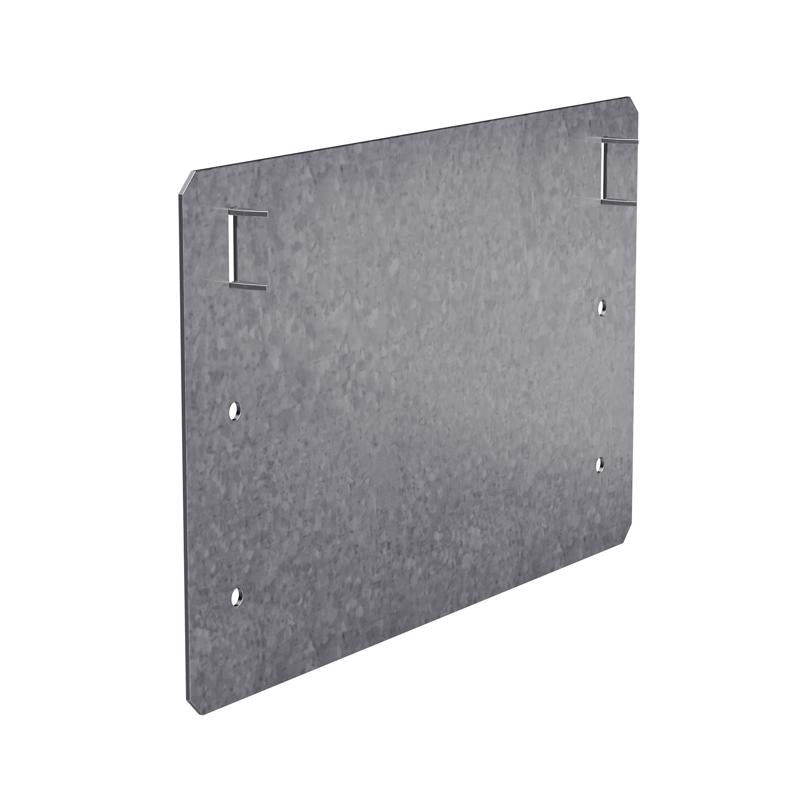 Simpson Strong-Tie ZMax 8 in. H X 5 in. W 16 Ga. Galvanized Steel Nail Plate Zmax