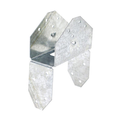 Simpson Strong-Tie 3.6 in. H X 2 in. W 18 Ga. Galvanized Steel Saddle Rafter Tie