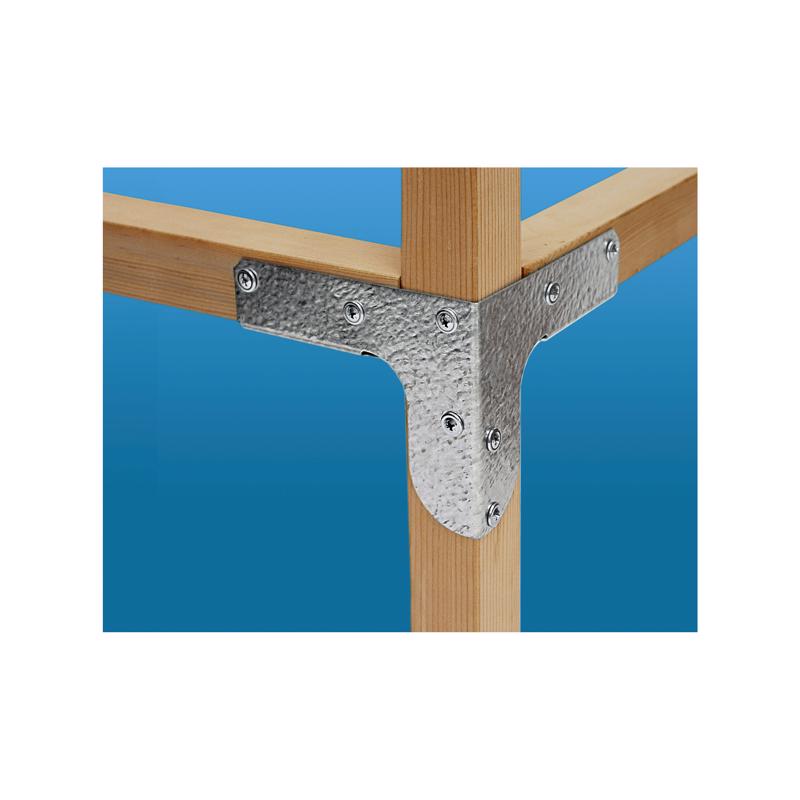 Simpson Strong-Tie ZMax 5 in. H X 4.94 in. W 18 Ga. Galvanized Steel Rigid Tie Connectors