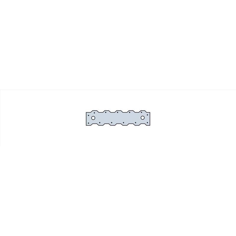 Simpson Strong-Tie 9.31 in. H X 2.06 in. W 20 Ga. Galvanized Steel Strap