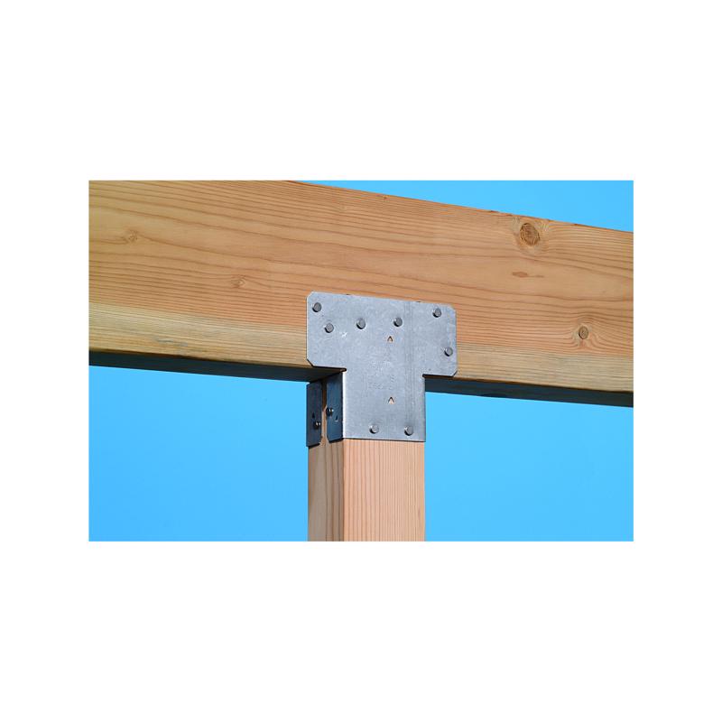 Simpson Strong-Tie ZMax 6.5 in. H X 5.5 in. W 18 Ga. Steel End Post Cap