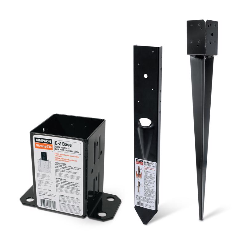 Simpson Strong-Tie E-Z Spike Steel Black 3-5/8 in. W X 34-7/8 in. L Post Spike