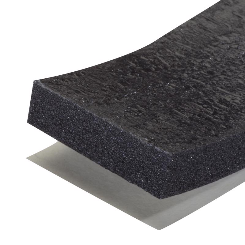 M-D Building Products Black Sponge Rubber Weather Stripping Tape For Windows 120 in. L X 0.38 in.