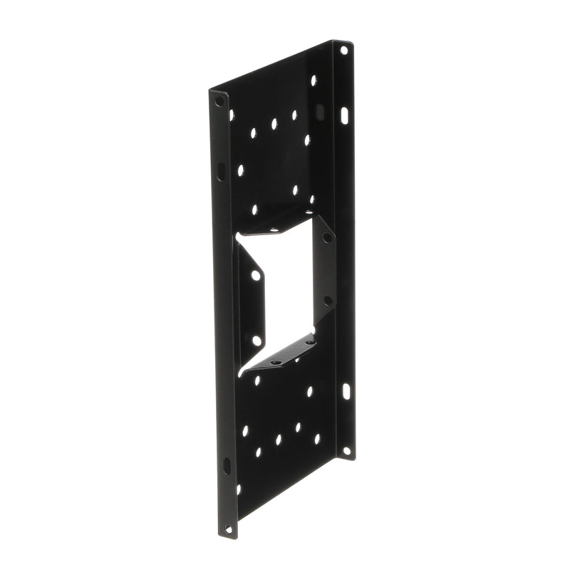 Architectural Mailboxes Black Steel Mailbox Mounting Board .060 Ga. 12.875 in. L