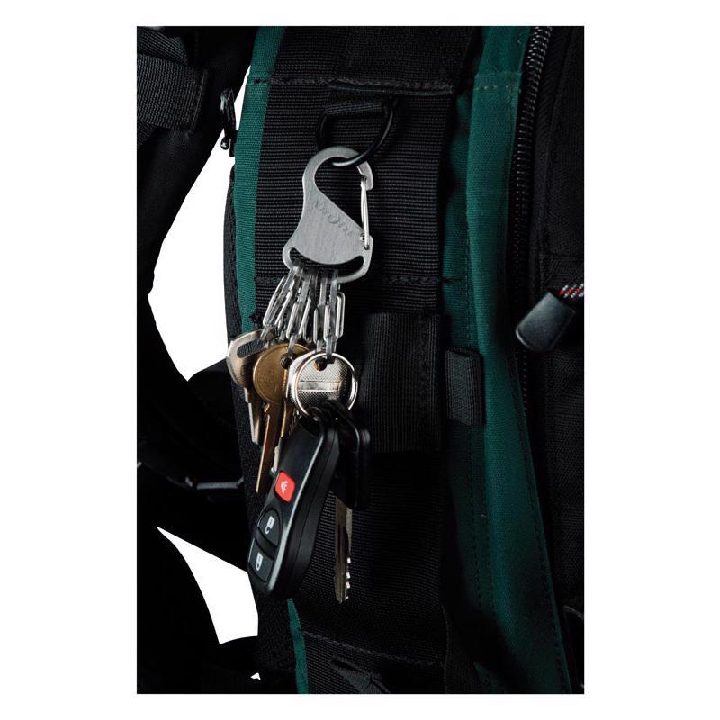 Nite Ize S-Biner 2 in. D Stainless Steel Silver Rack Key Ring