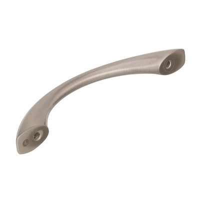 Amerock Contemporary Arch Cabinet Pull 3-3/4 in. Satin Nickel Silver