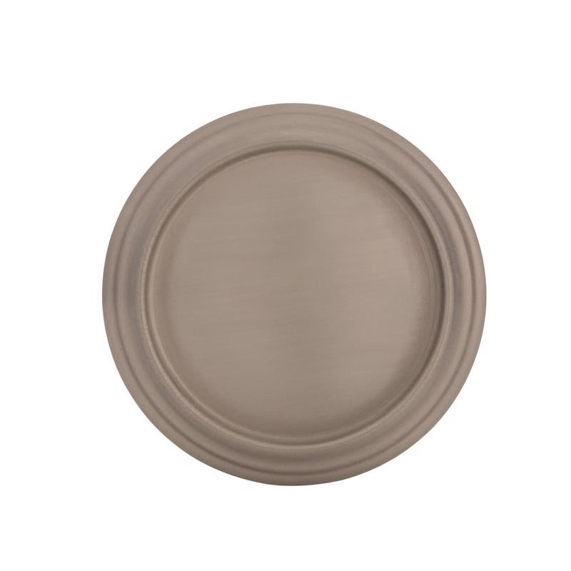 Amerock Revitalize Round Cabinet Knob 1-1/4 in. D 1-1/4 in. Satin Nickel