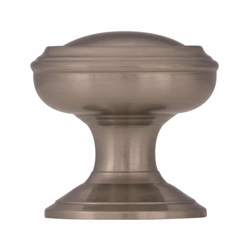 Amerock Revitalize Round Cabinet Knob 1-1/4 in. D 1-1/4 in. Satin Nickel