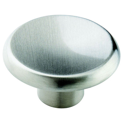 Amerock Allison Round Cabinet Knob 1-1/2 in. D 3/4 in. Satin Nickel 10 pk