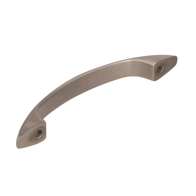 Amerock Contemporary Arch Cabinet Pull 3 in. Satin Nickel Silver