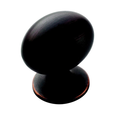 Amerock Allison Oval Cabinet Knob 1-3/8 in. D 1-3/8 in. Oil Rubbed Bronze