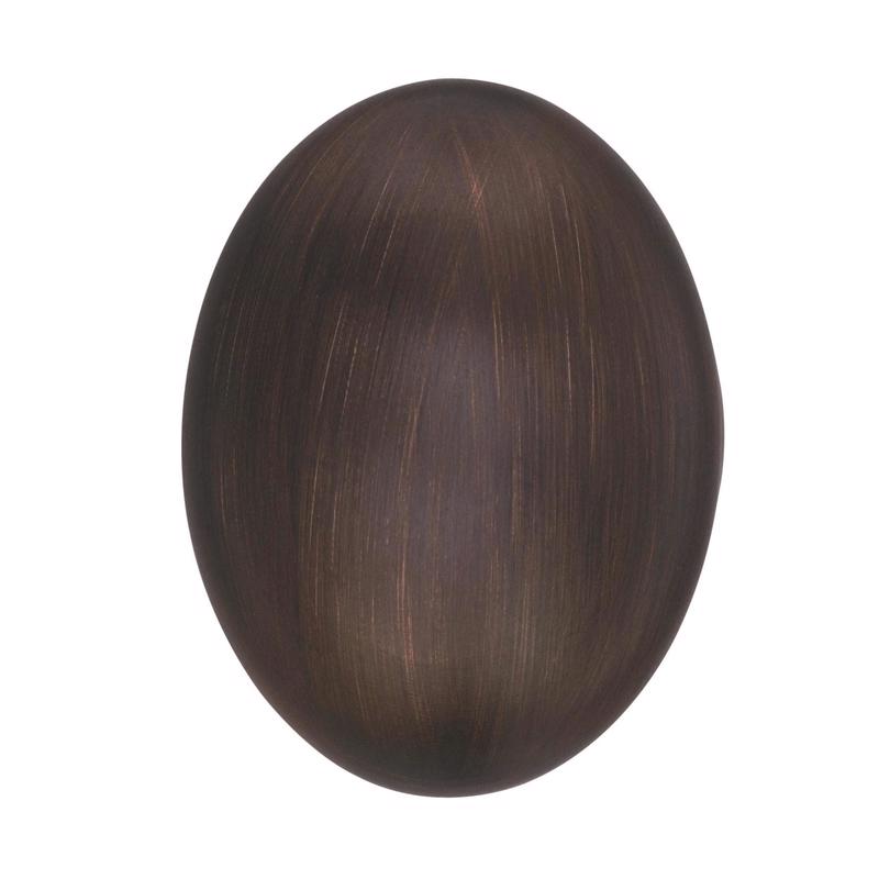 Amerock Allison Oval Cabinet Knob 1-3/8 in. D 1-3/8 in. Oil Rubbed Bronze
