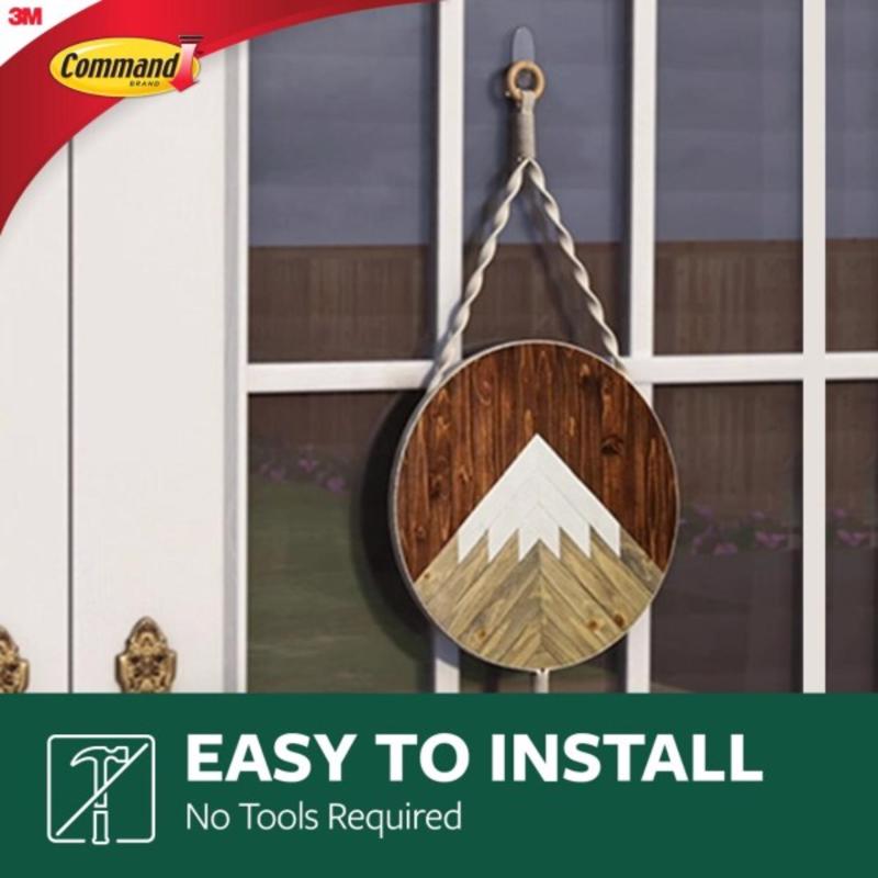 3M Command Large Plastic Hook 3.375 in. L