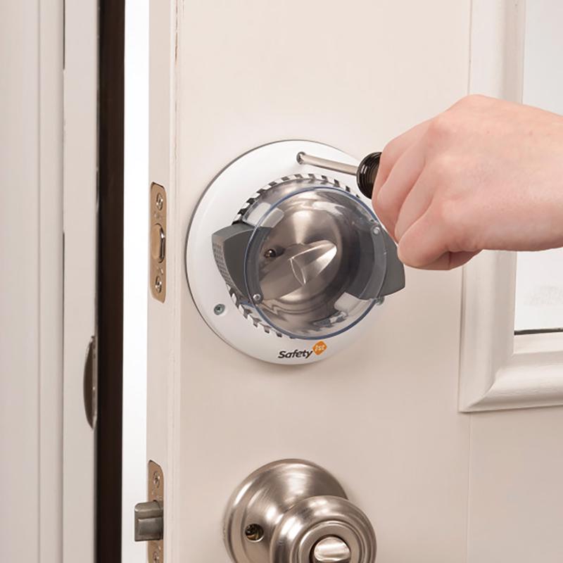 Safety 1st White Plastic Secure Mount Deadbolt Lock