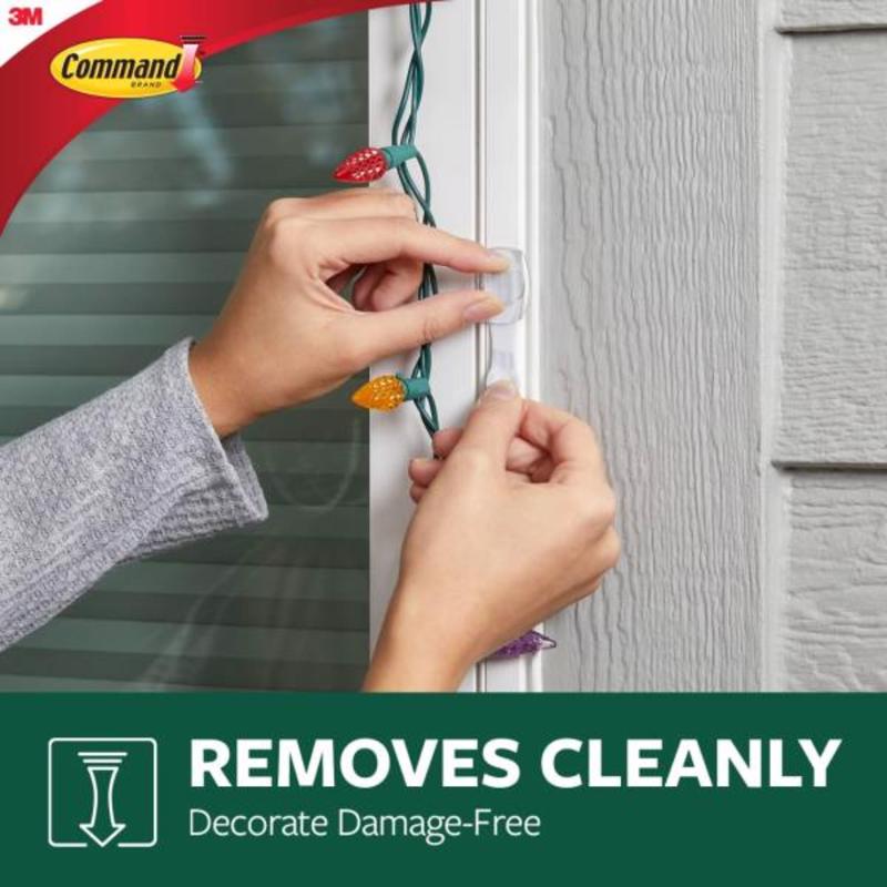 3M Command Small Foam Refill Strips 1.813 in. L 16 pk