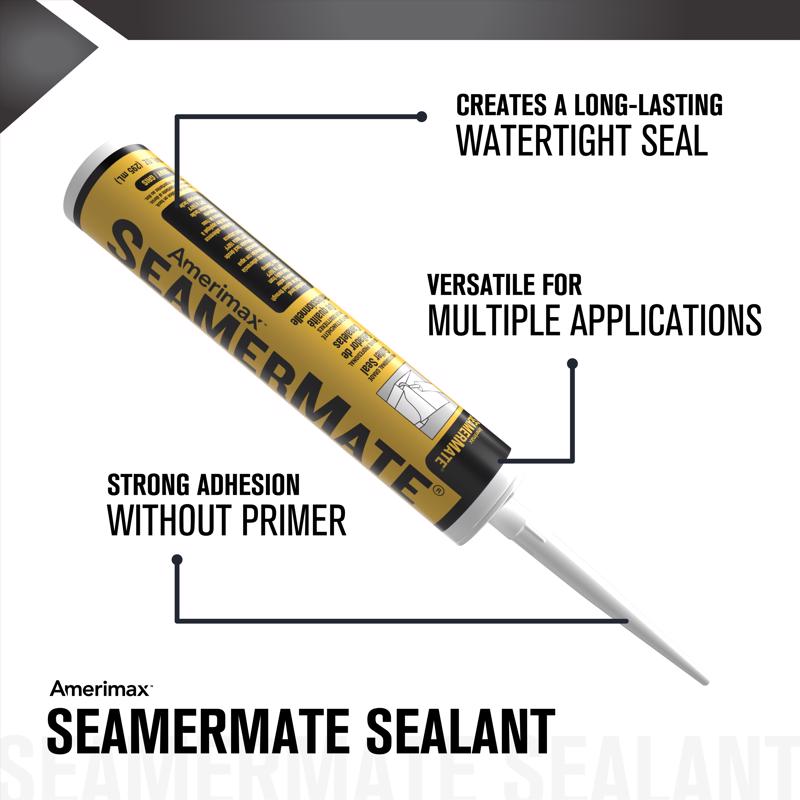 Amerimax SeamerMate 2 in. H X 2 in. W X 12 in. L Gray Triploymer Gutter Sealant